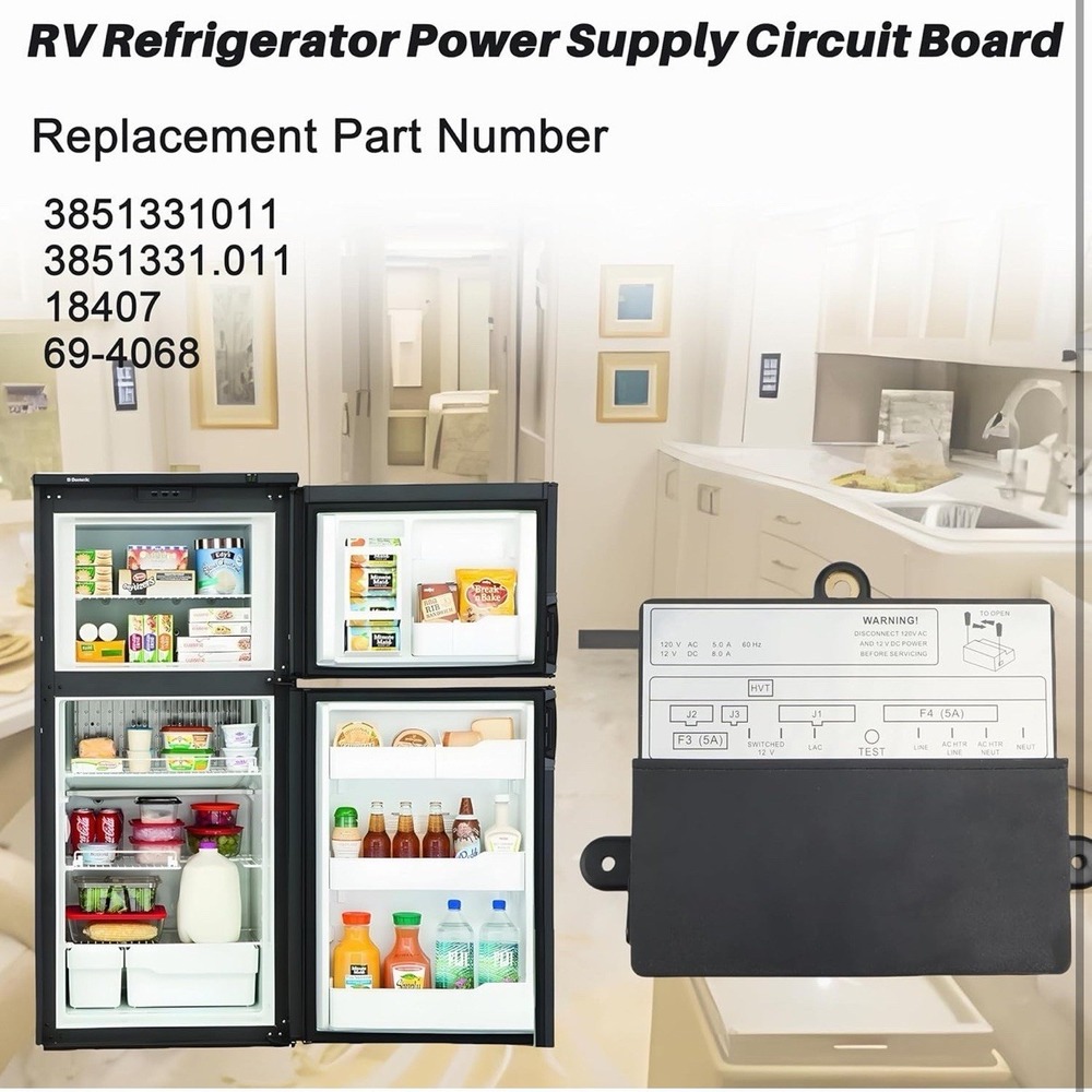Open Box RV Refrigerator Circuit Board Power Module Dometic Refrigerator L26 - Picture 2 of 13
